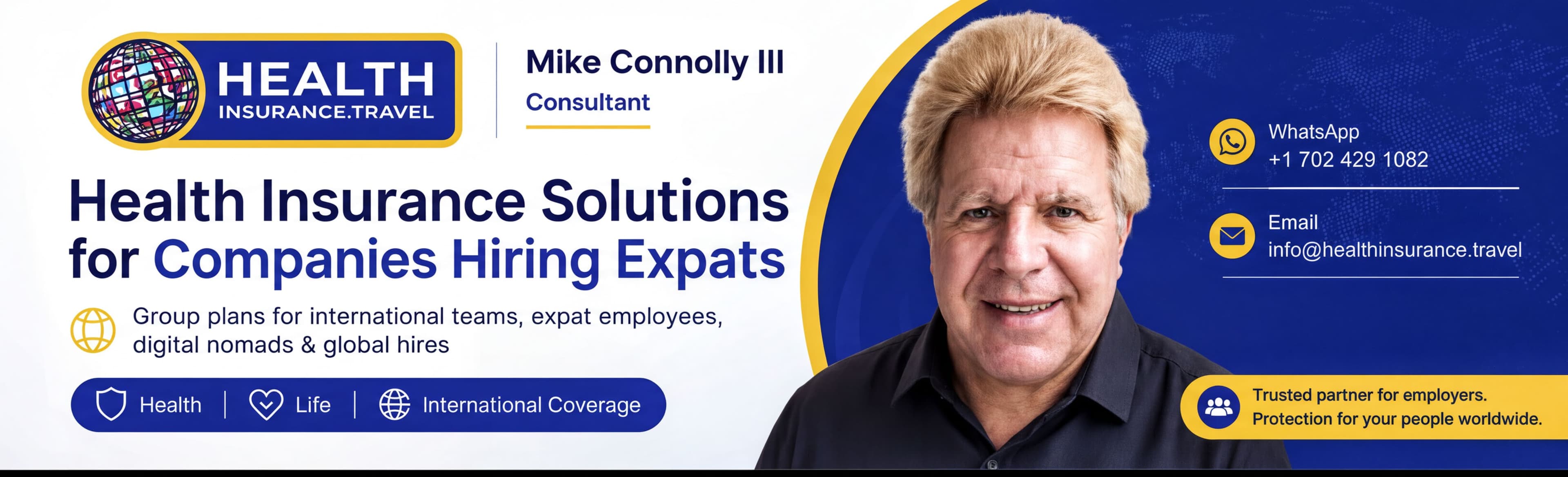 Health insurance solutions for companies hiring expats, with consultant Mike Connolly III